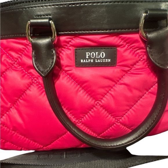 Polo by Ralph Lauren Pink Quilted Tote NWT. - Picture 6 of 9